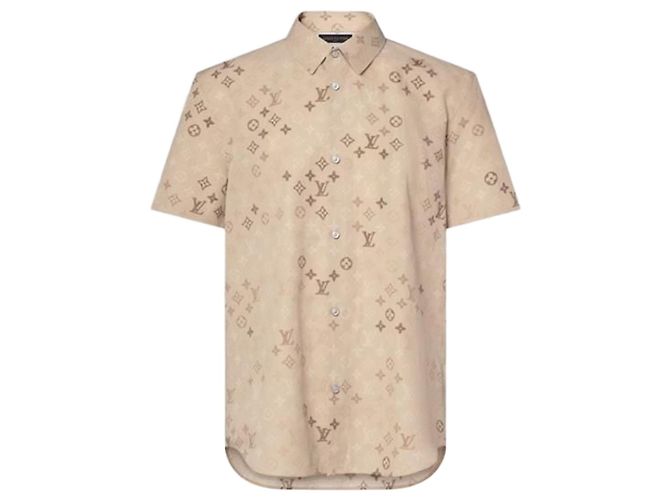 Louis Vuitton Camicia a maniche corte monogram