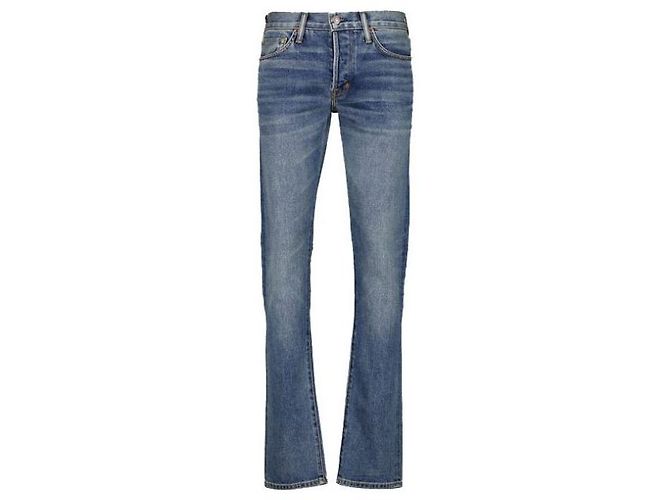 Tom Ford Blauer Stretch Slim Fit Denim