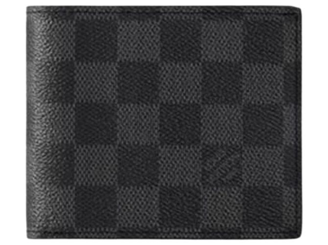 Louis Vuitton Amerigo Wallet Black Damier Pattern