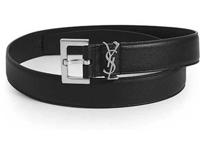 Autre Marque Cinto Cassandra Monogram Square Silver
