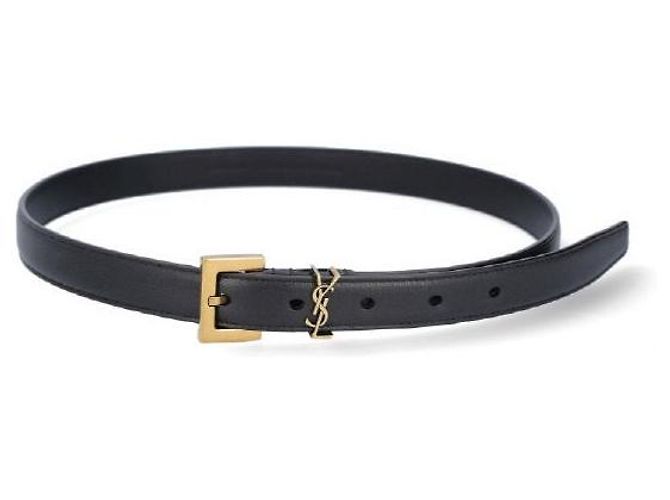 Autre Marque Cinturón Cassandra Monogram Square Gold