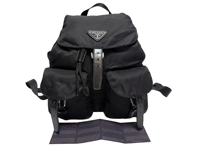 Prada Zaino in nylon Medium Nero