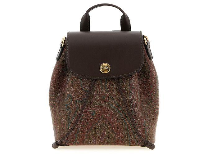 Etro Multicolor Cotton Backpack