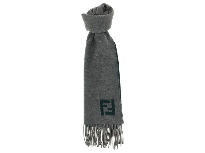 Fendi Multicolor Wool Scarf