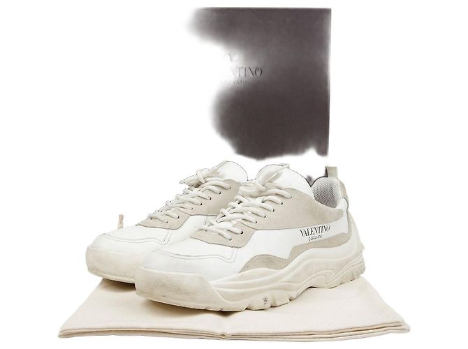 Valentino Baskets noires et blanches
