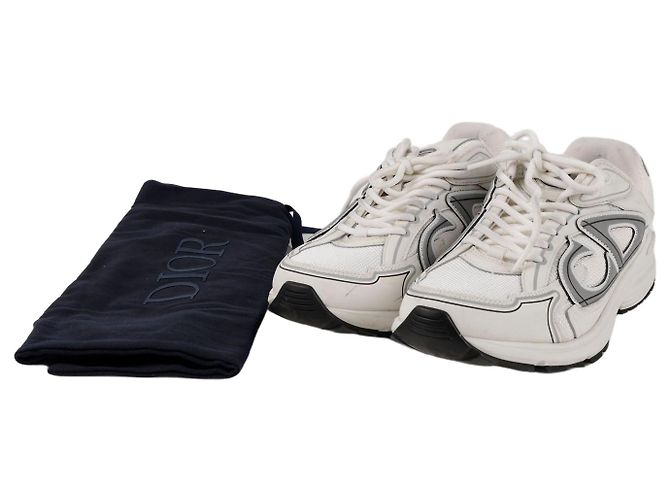 Baskets Dior Countdown Marron Cuir de Veau
