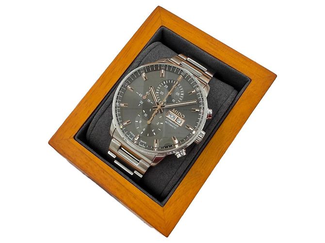 Autre Marque Commander Chronograph Automatic Gold Hands