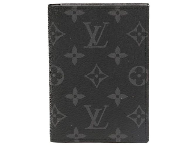 Louis Vuitton Porta-passaporte Monogram Eclipse