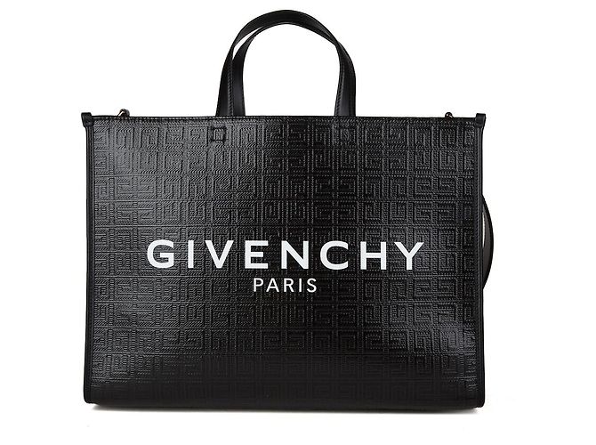 Givenchy Bolso Tote de algodón negro
