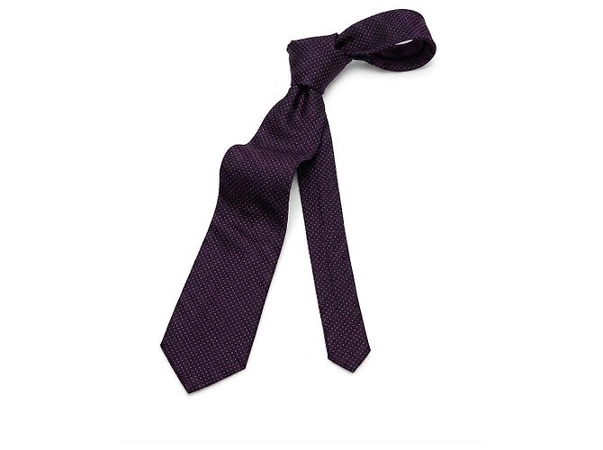 Gravata de seda Givenchy roxa