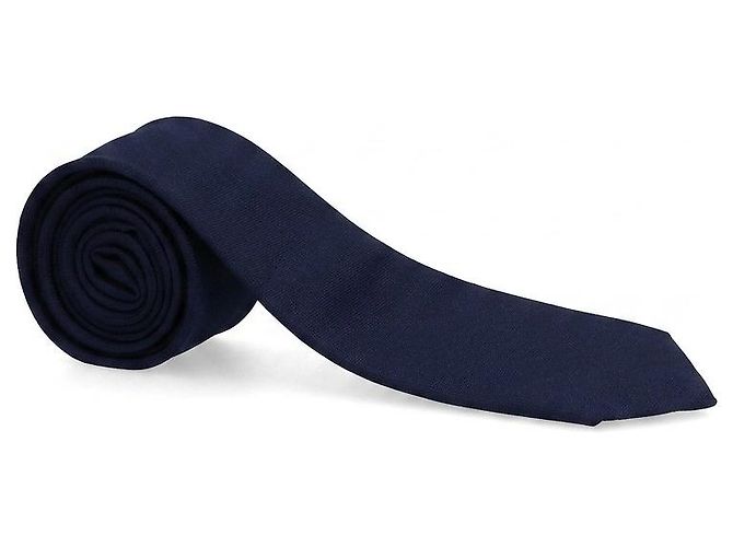 Gravata de seda azul Givenchy