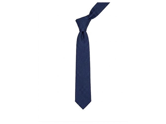 Gravata Givenchy de seda azul