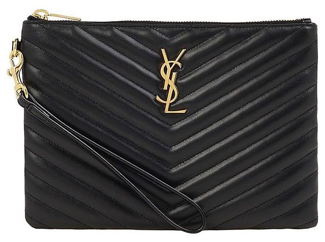 Autre Marque Clutch Monogram da Donna