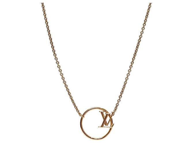 Louis Vuitton Eclipse Gold Halskette