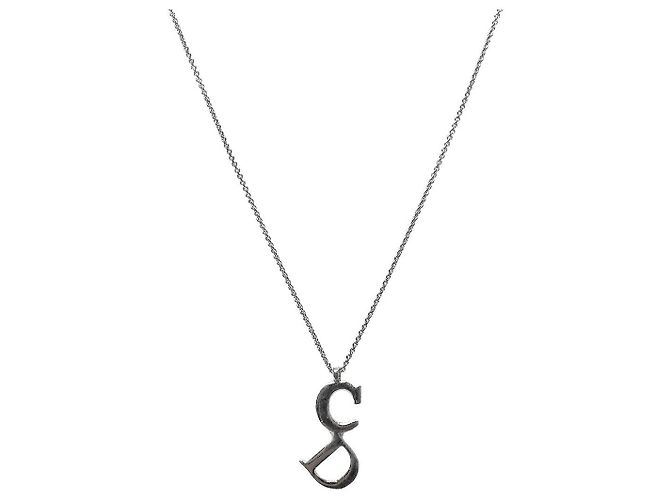 Dior Collar Vertical CD Silver