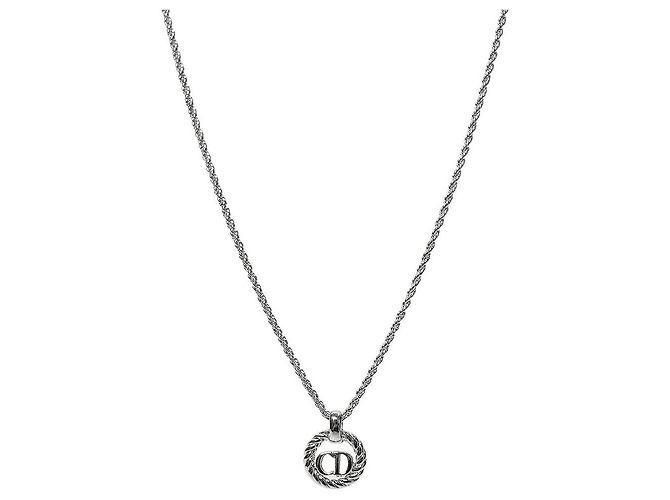 Dior Collana Round CD Silver
