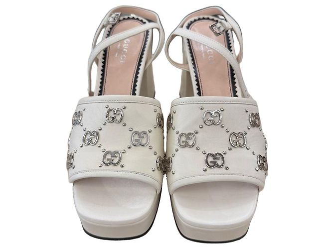 Gucci Interlocking Stud Sandals