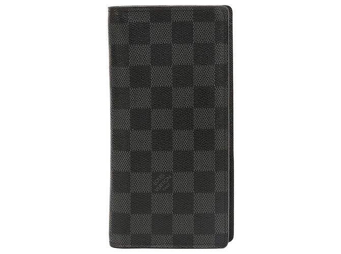 Louis Vuitton Brazza Wallet Damier Graphite