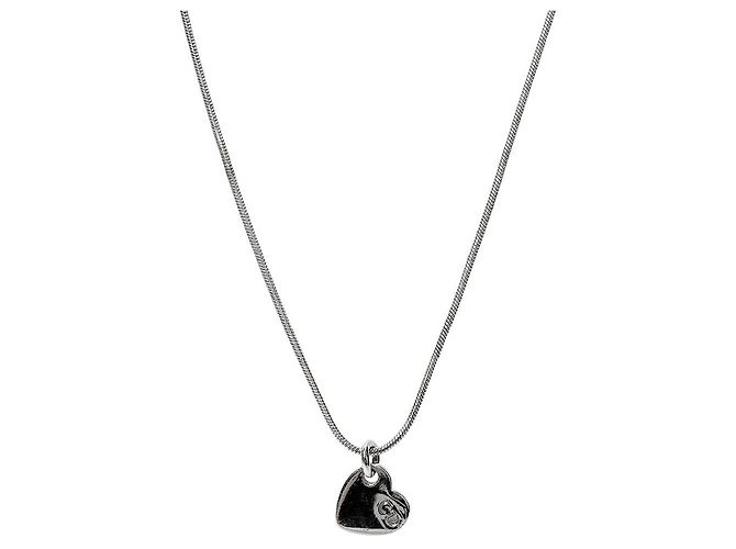 Dior Collar de Corazón Plata