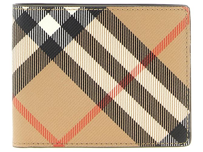 Burberry Cartera de polietileno beige