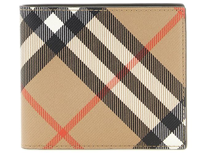 Burberry Cartera de polietileno beige