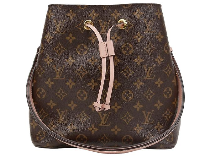 Bucket Louis Vuitton Borsa Secchiello Monogram Canvas Rose Powder