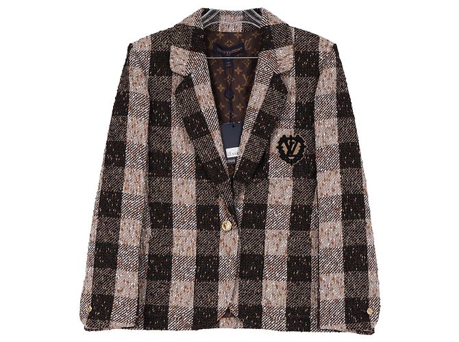 Louis Vuitton Check Blazer Jacket