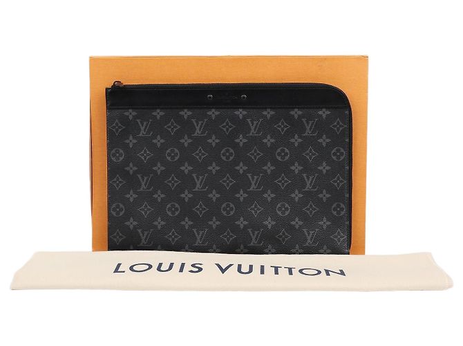 Louis Vuitton Pochette Jour Borsa a Mano da Uomo Monogram Eclipse