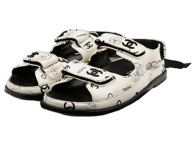 Chanel Sandali Velcro Multi CC