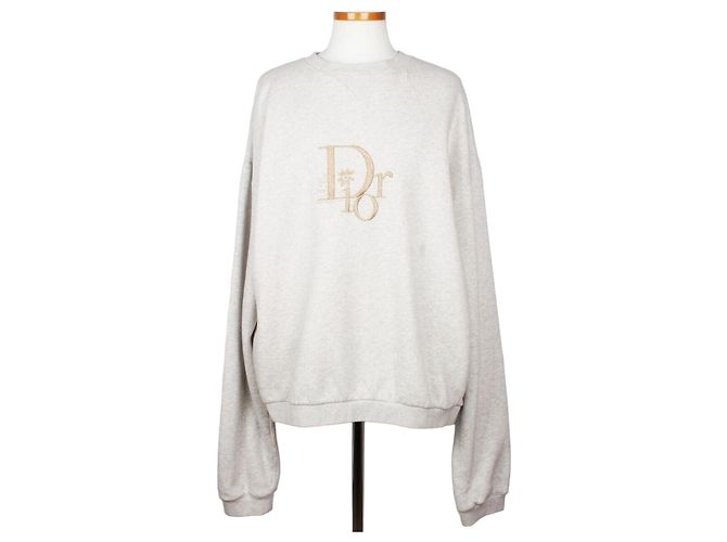Dior Besticktes Logo Sweatshirt Limited Edition Grey XL