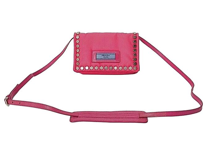 Prada Borsa a tracolla Etiquette Stud Pocono