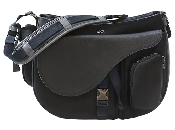 Dior Saddle Soft Bag Black