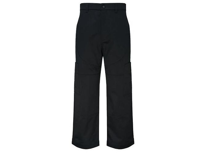 Thom Browne Pantalones Painter Chap de sarga de algodón