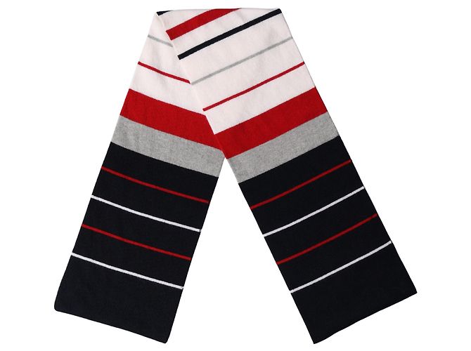 Dolce & Gabbana Sciarpa e Stola a Righe Multicolore