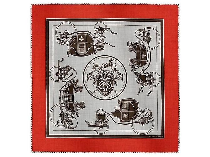 Hermès Sciarpa in cashmere e seta da donna