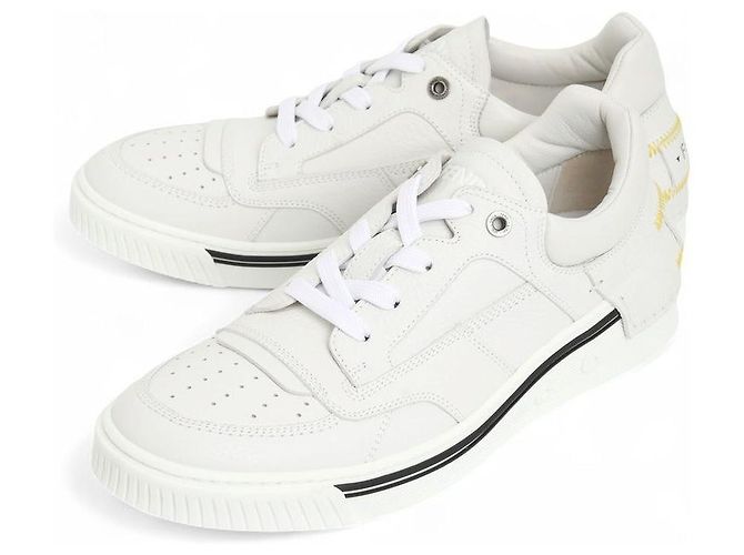 Fendi Baskets blanches avec logo