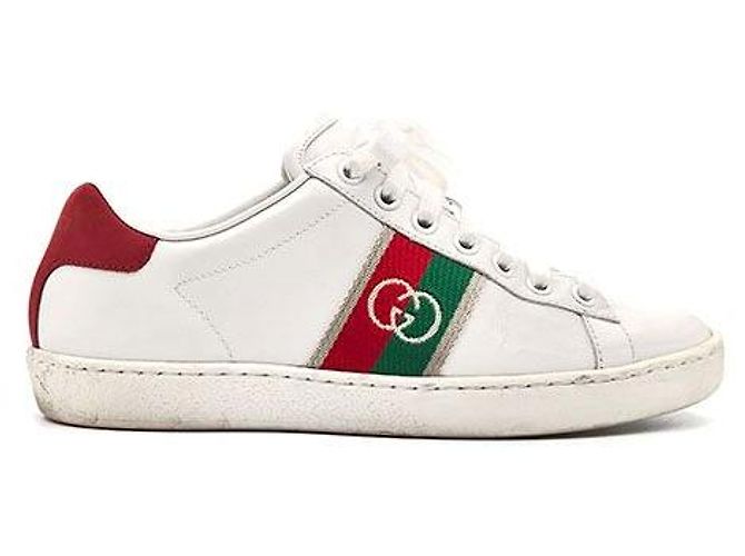 Gucci Sapatilhas Interlocking Ace