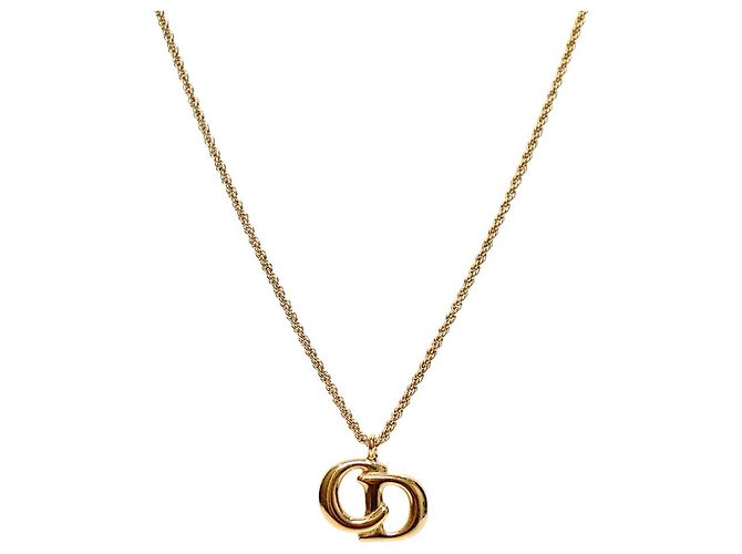 Collier Dior doré