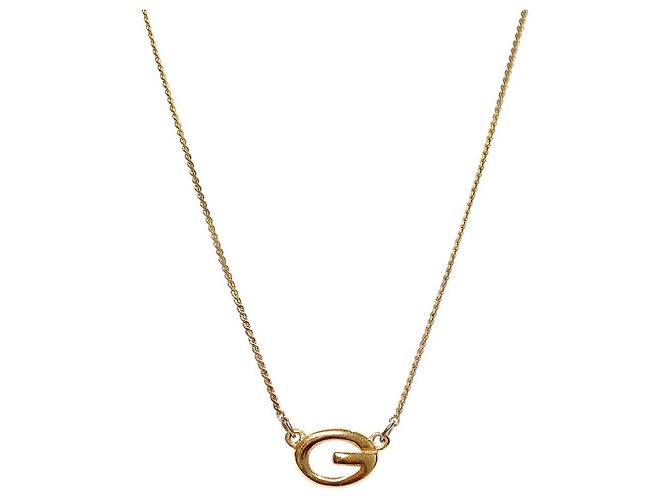 Colar Givenchy G dourado