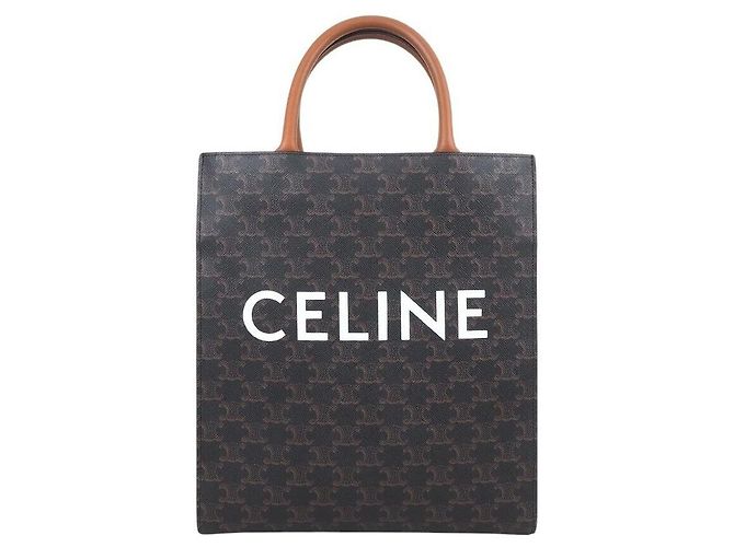 Céline Triomphe Canvas Vertical Small Bag