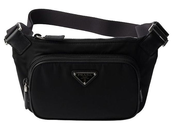 Prada Saffiano Leather Shoulder Bag