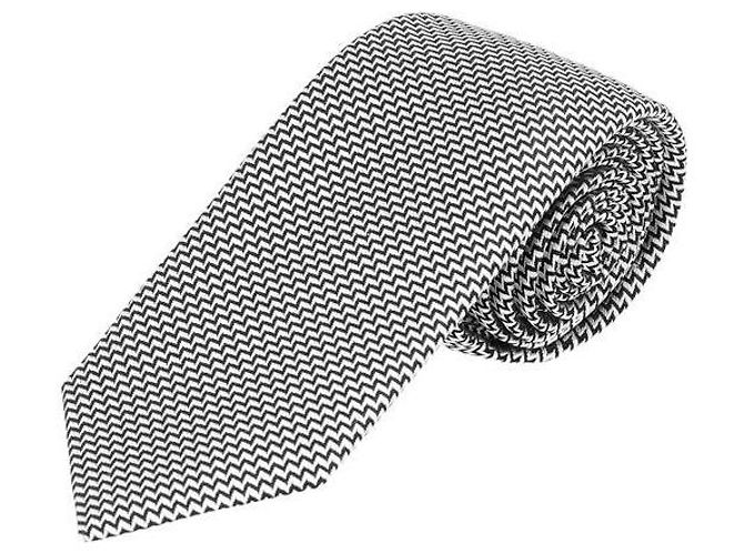 Tom Ford Geometric Pattern Silk Tie