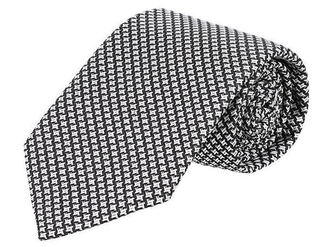 Tom Ford Gravata de seda com microestampa