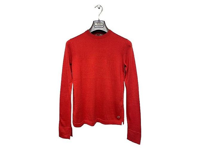 Loro Piana Round Knit Red