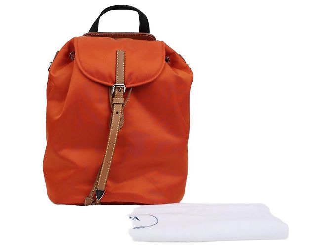 Prada Sac à dos avec logo triangle