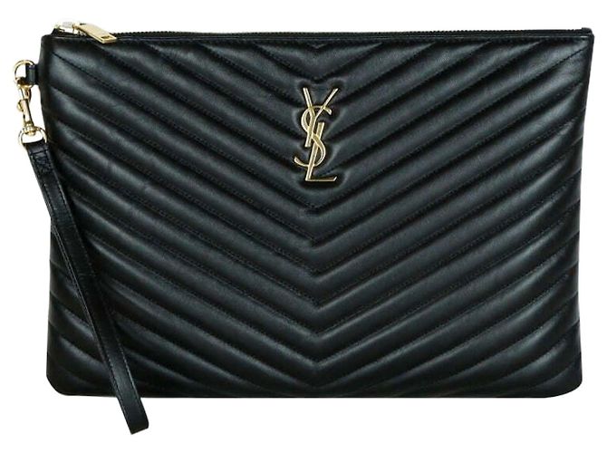 Autre Marque Bolso Clutch para Tablet Monogram