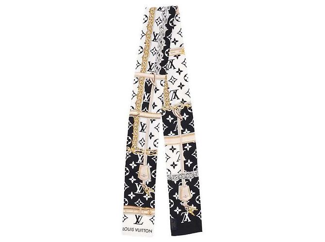 Louis Vuitton Lenço de seda Monogram Confidential