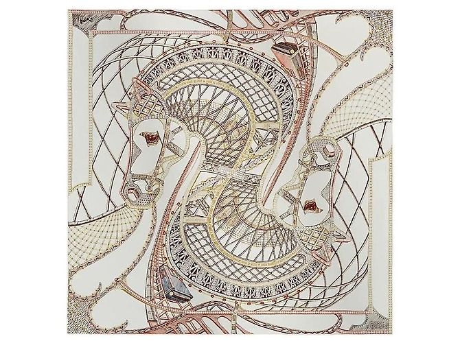 Hermès Chevaux d'Hephaistos Women's Silk Scarf