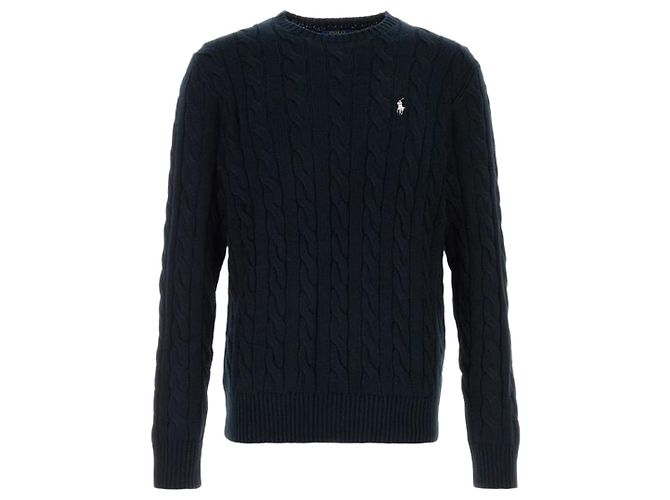 Ralph Lauren Zopfstrickpullover Navy