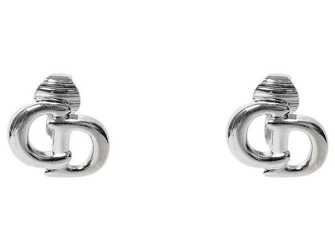 Orecchini Dior argento in metallo